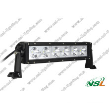 Barra de luz LED de 13 pulgadas 60W 12V Spot de inundación LED Barra de luz de trabajo Luz de conducción LED para todoterreno ATV 4X4 Camión Barco Tractor Marino